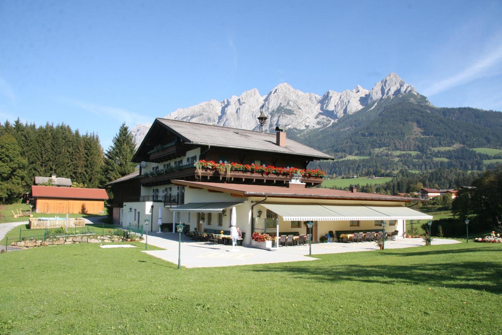 Landgasthof Hotel Zehenthof Pfarrwerfen Kültér fotó
